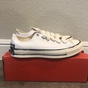 New Converse Chuck 70 Sketch Low White Black  Sneakers Men’s Shoes Size 12